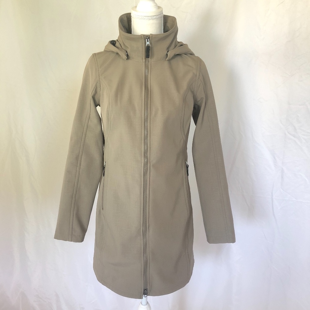 LIKE NEW Eddie Bauer Womens Long Softshell Jacket